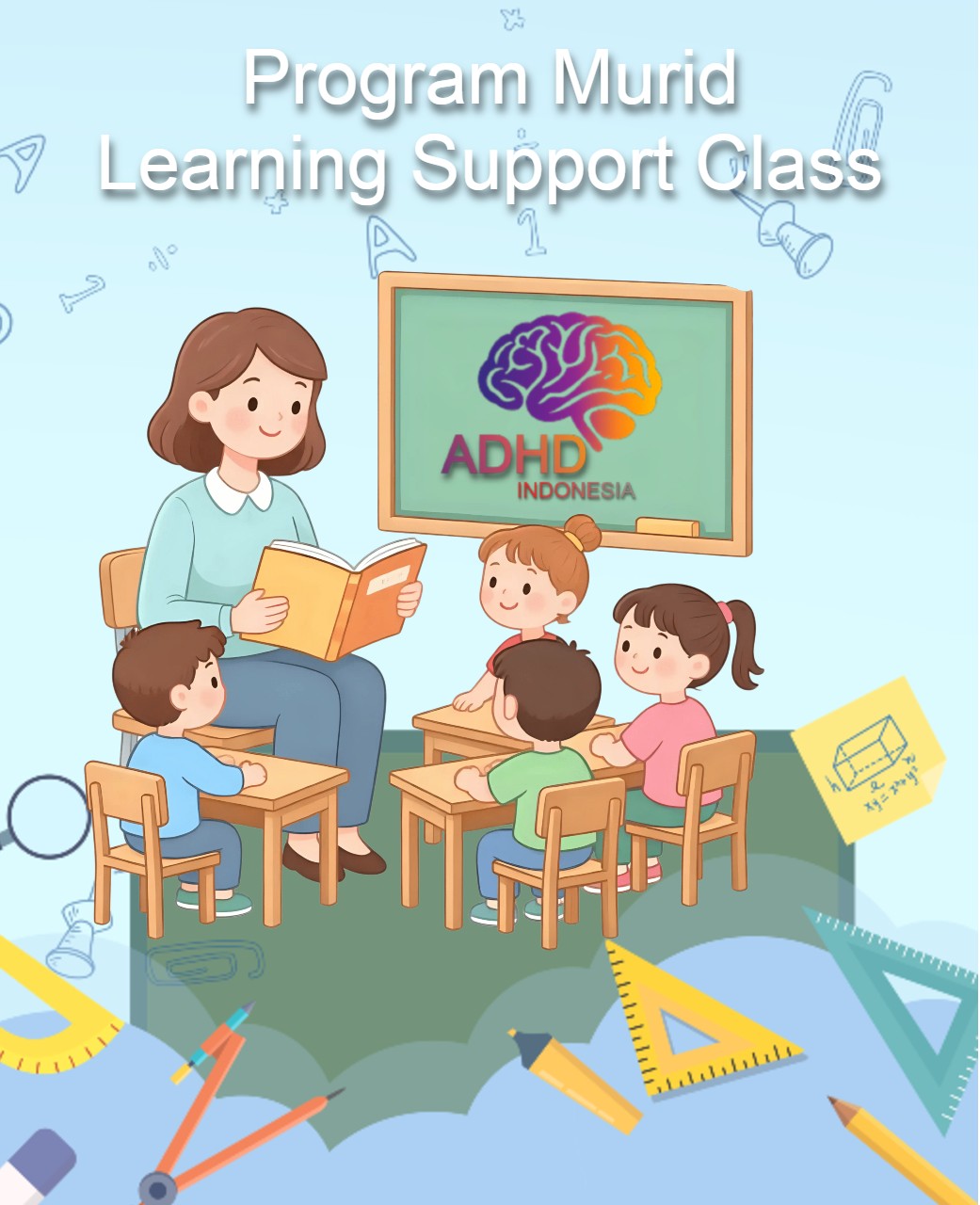 Program ADHD Indonesia Kabupaten Nias Utara Kelas Pendampingan Belajar (Learning Support Class)